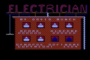 Electrician GAME (ROM) FOR ATARI EMULATOR DOWNLOAD