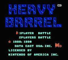 Heavy Barrel ROM - MAME